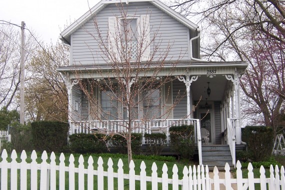 front view of house